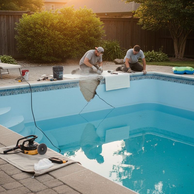 Pool Crack Repair